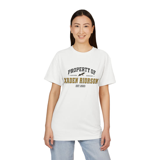 Property of Xaden Riorson Sueded Unisex T-Shirt - Fandom-Made