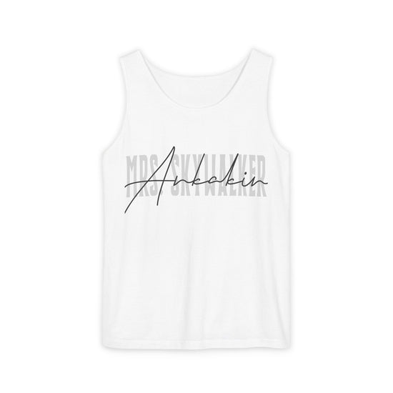 Mrs. Anakin Skywalker Unisex Garment-Dyed Tank Top - Fandom-Made