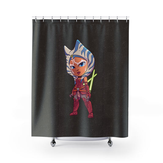Ahsoka Tano Shower Curtains - Fandom-Made