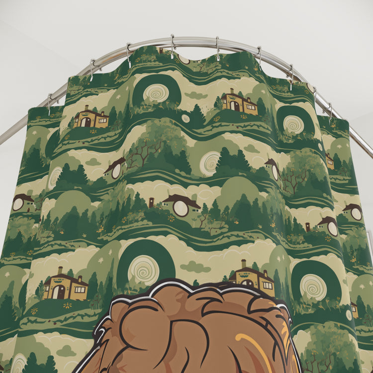 Merry Shower Curtain - Fandom-Made