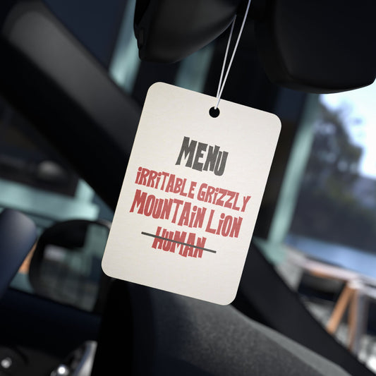 Twilight Menu Car Air Freshener - Fandom-Made