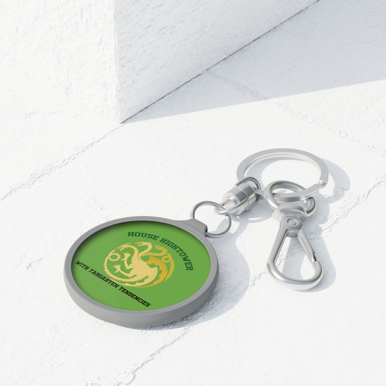 House Hightower With Targaryen Tendencies Keyring