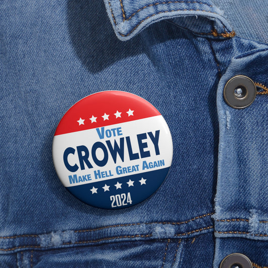 Crowley 2024 Pin - Fandom-Made