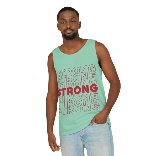 Strong Unisex Garment-Dyed Tank Top - Fandom-Made
