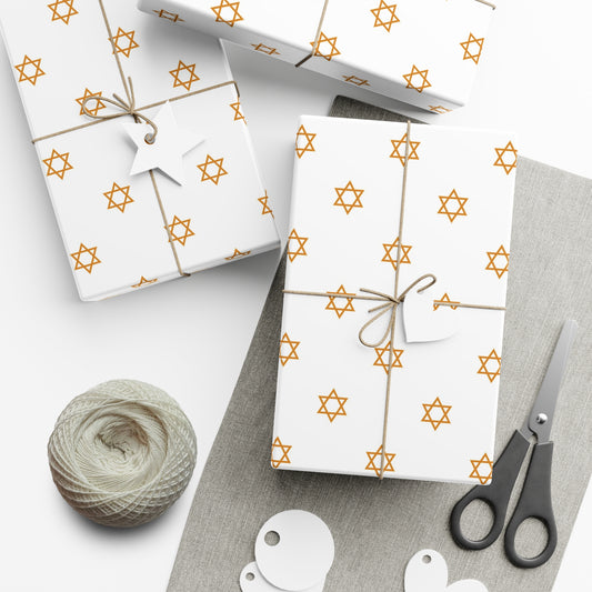 Star of David Gift Wrap