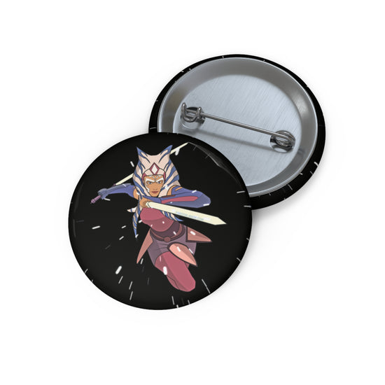 Ahsoka Leaping Pins - Fandom-Made