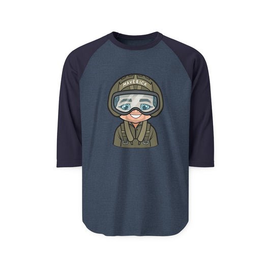 Maverick 3/4 Raglan Shirt - Fandom-Made