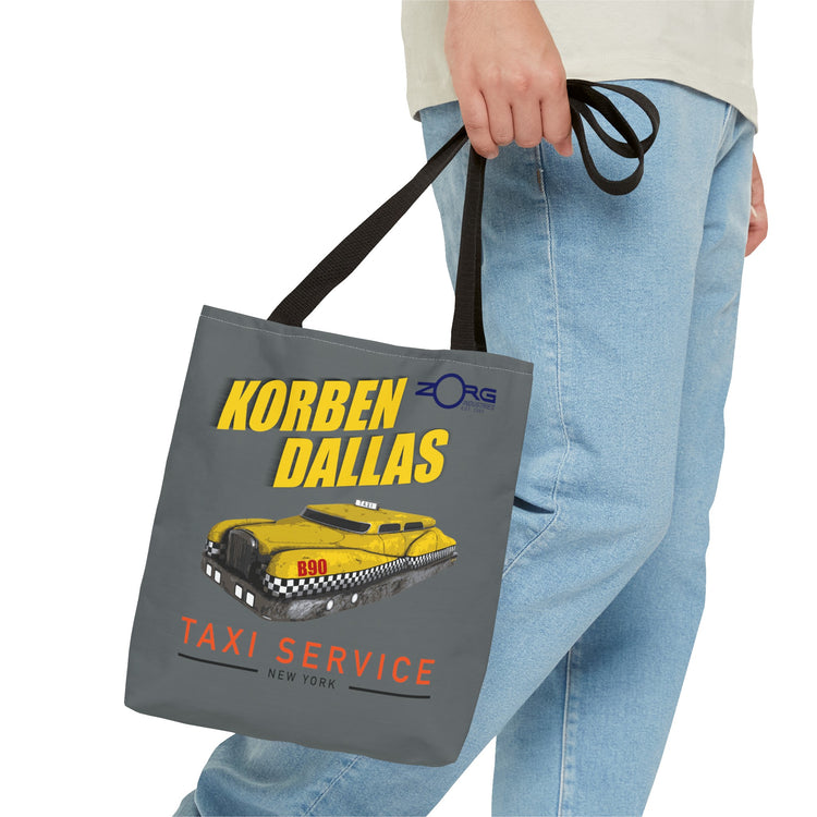 Korben Dallas Taxi Service Tote Bag