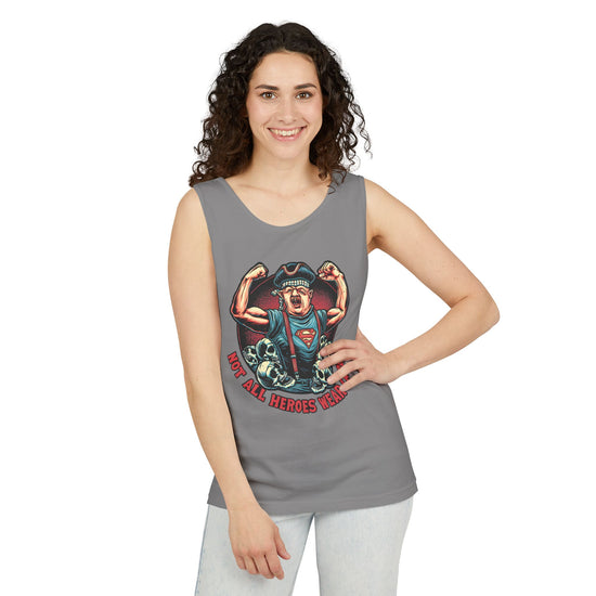 Not All Heroes Wear Capes Tank Top - Fandom-Made