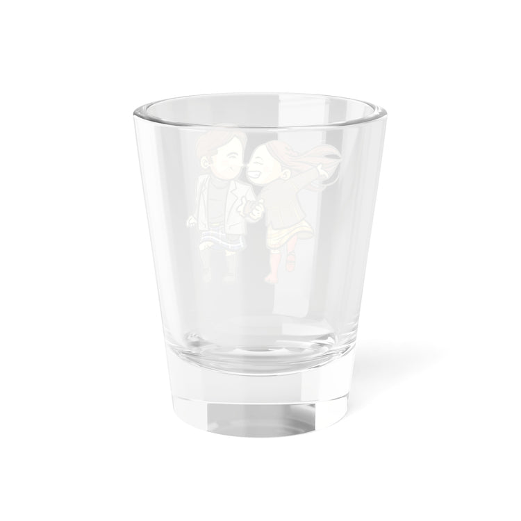 Roger and Bree Shot Glass