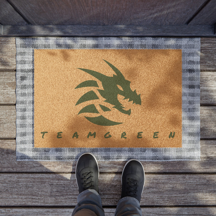 Team Green Doormat