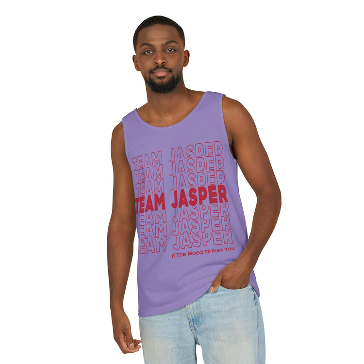 Team Jasper Unisex Garment-Dyed Tank Top