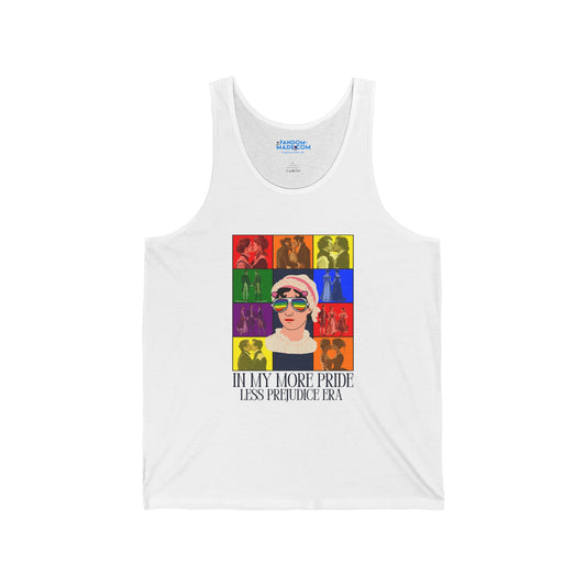 More Pride Less Prejudice Unisex Tank - Fandom-Made