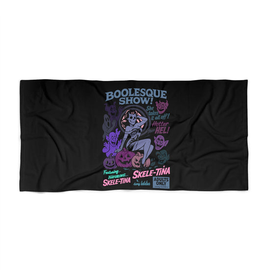 Boolesque Show Beach Towel - Fandom-Made