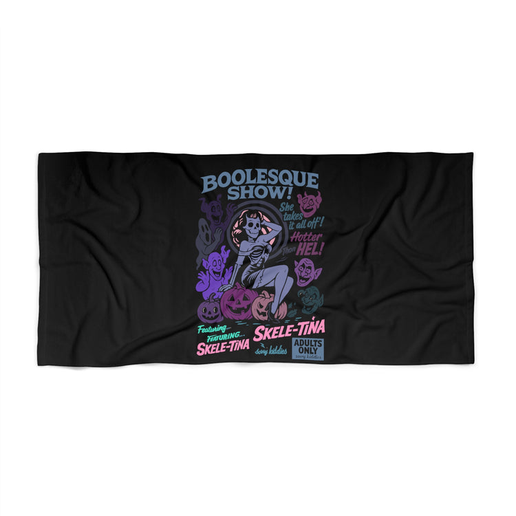 Boolesque Show Beach Towel - Fandom-Made