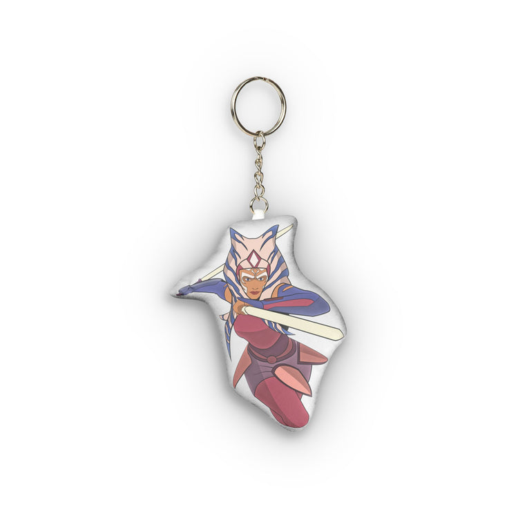 Ahsoka Leaping Mini Plush Keychain