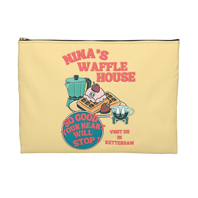 Nina's Waffle House Accessory Pouch - Fandom-Made