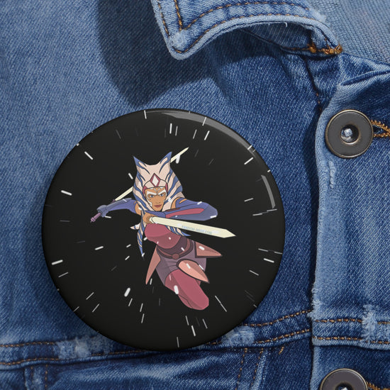 Ahsoka Leaping Pins - Fandom-Made