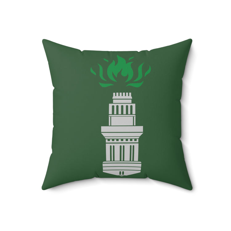 Team Green Pillow