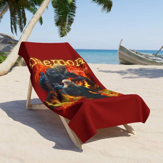 Daemon Targaryen Beach Towel - Fandom-Made