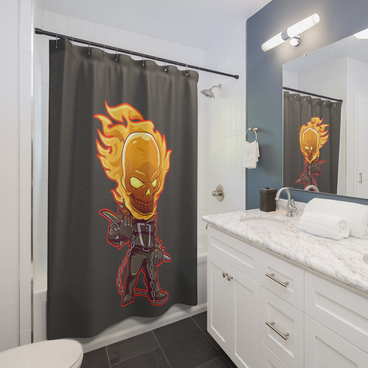 Ghost Rider Shower Curtain