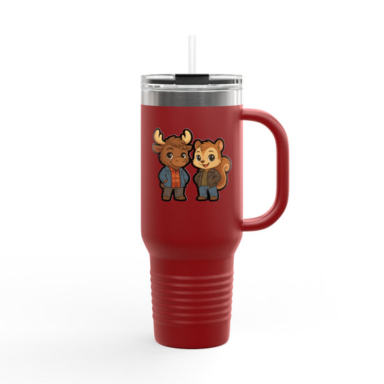 Moose & Squirrel Insulated Tumbler - Fandom-Made