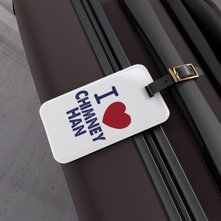 I Love Chimney Han Luggage Tag