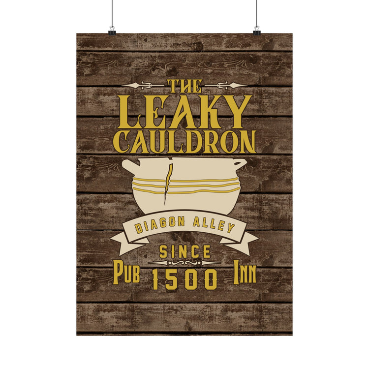 The Leaky Cauldron Poster