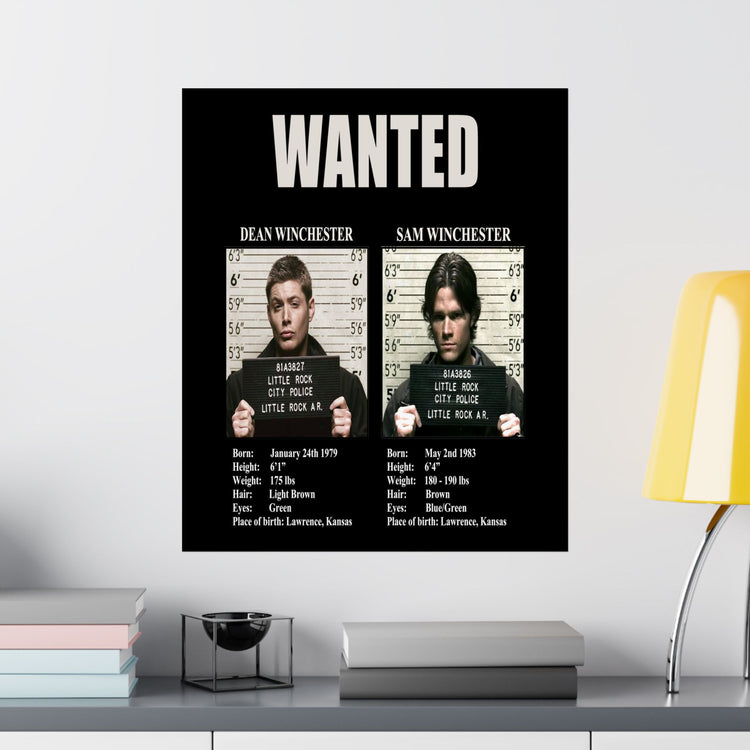 Winchesters Wanted Poster