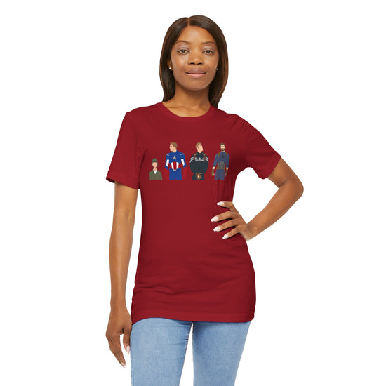 Steve Rogers Captain America Unisex T-Shirt - Fandom-Made