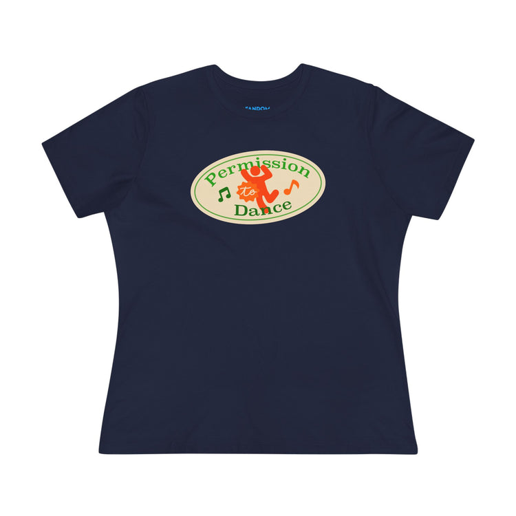 Permission to Dance Women's Relaxed T-Shirt