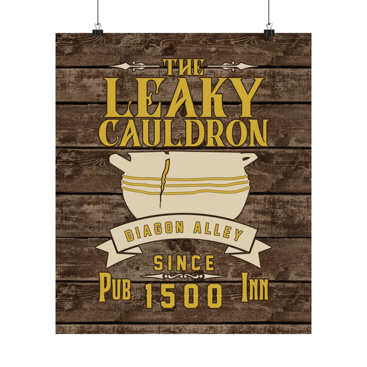 The Leaky Cauldron Poster