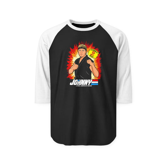GI Johnny 3/4 Raglan Shirt - Fandom-Made