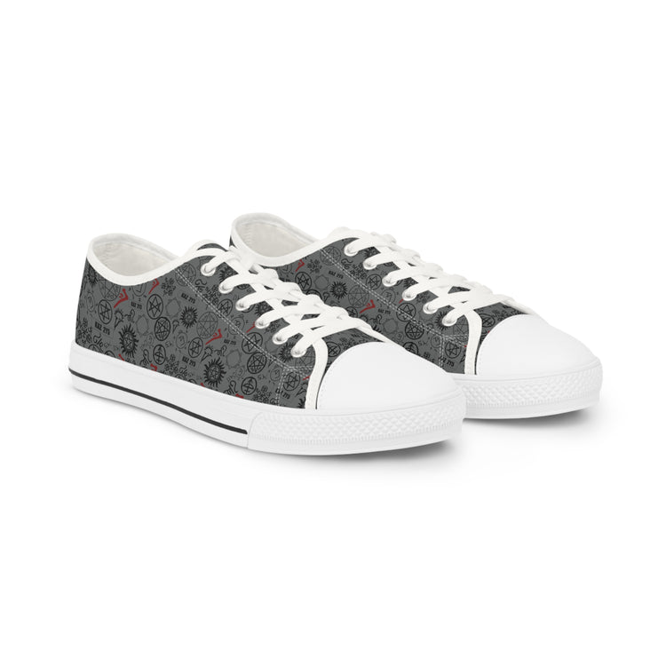 Supernatural Symbols Men's Sneakers - Fandom-Made