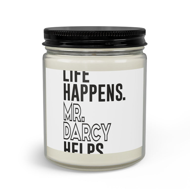 Life Happens Mr. Darcy Helps Candle Set - Fandom-Made