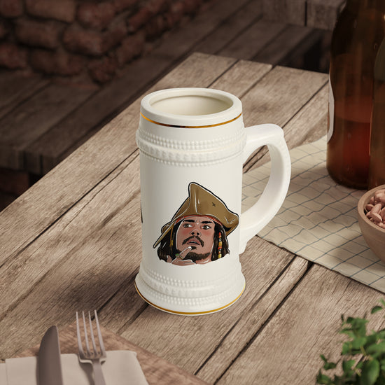 Jack Sparrow Beer Stein - Fandom-Made