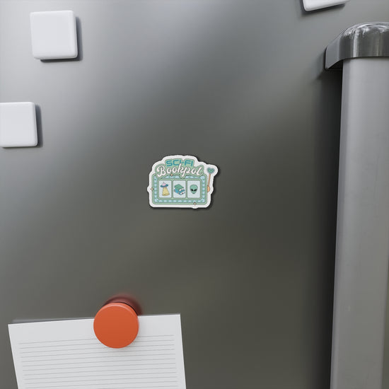 Sci-Fi Bookpot Die-Cut Magnet - Fandom-Made