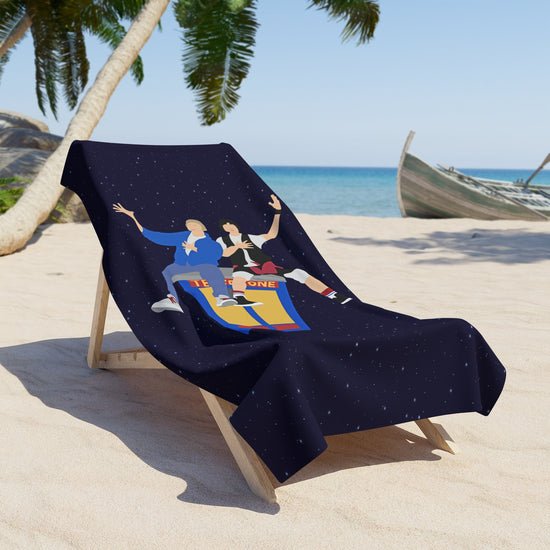 Bill & Ted's Beach Towel - Fandom-Made