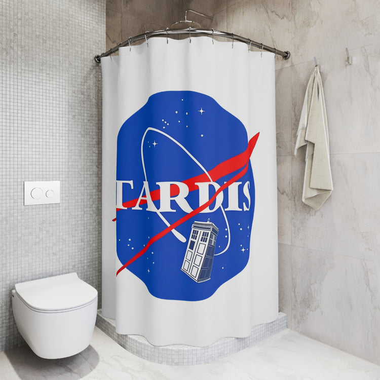 Time And Relative Dimension in Space Shower Curtain - Fandom-Made