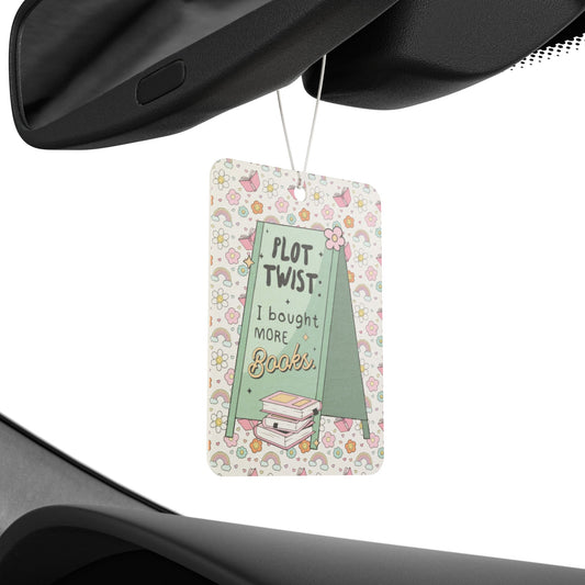 Plot Twist Car Air Freshener