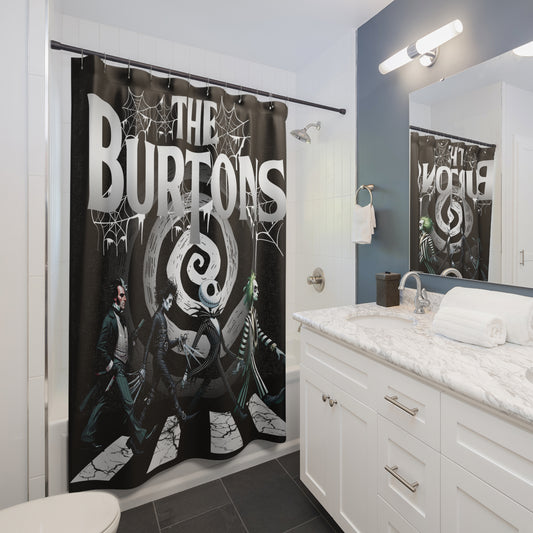 The Burtons Shower Curtain