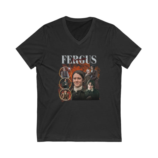 Fergus Fraser V-Neck Tee - Fandom-Made