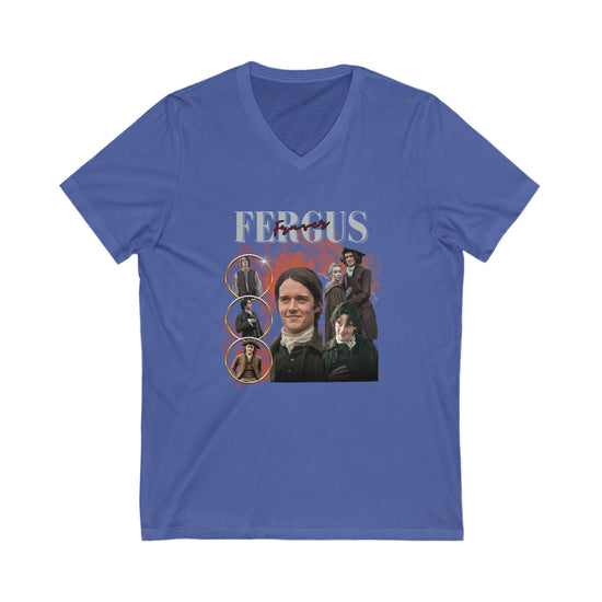 Fergus Fraser V-Neck Tee - Fandom-Made