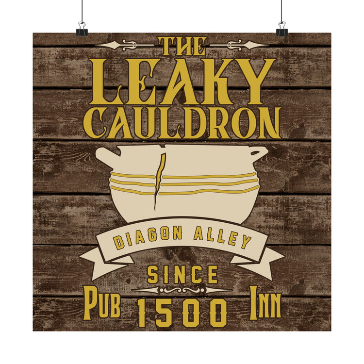 The Leaky Cauldron Poster