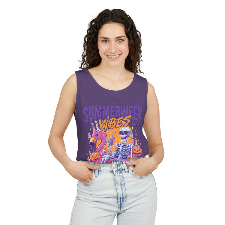 Summerween Vibes Tank Top - Fandom-Made