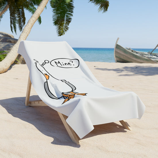 Mine? Beach Towel - Fandom-Made