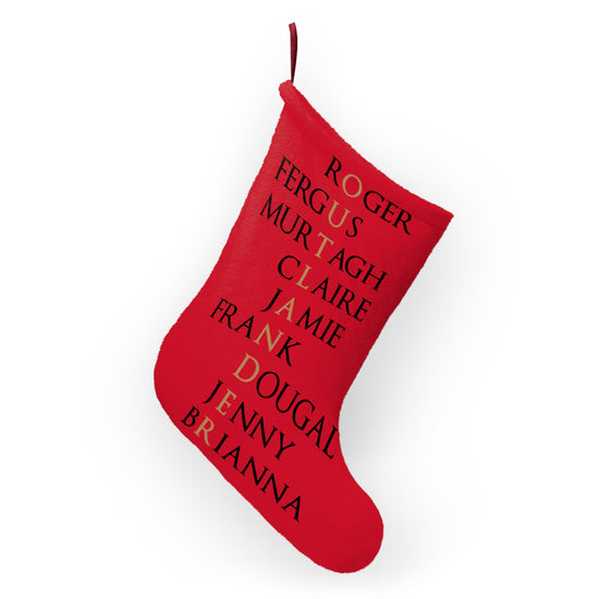 Outlander Characters Christmas Stockings - Fandom-Made