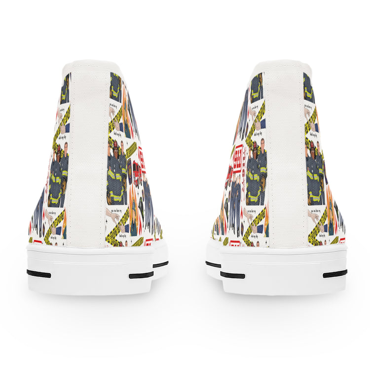 9-1-1 What's Your Emergency Women's High Top Sneakers