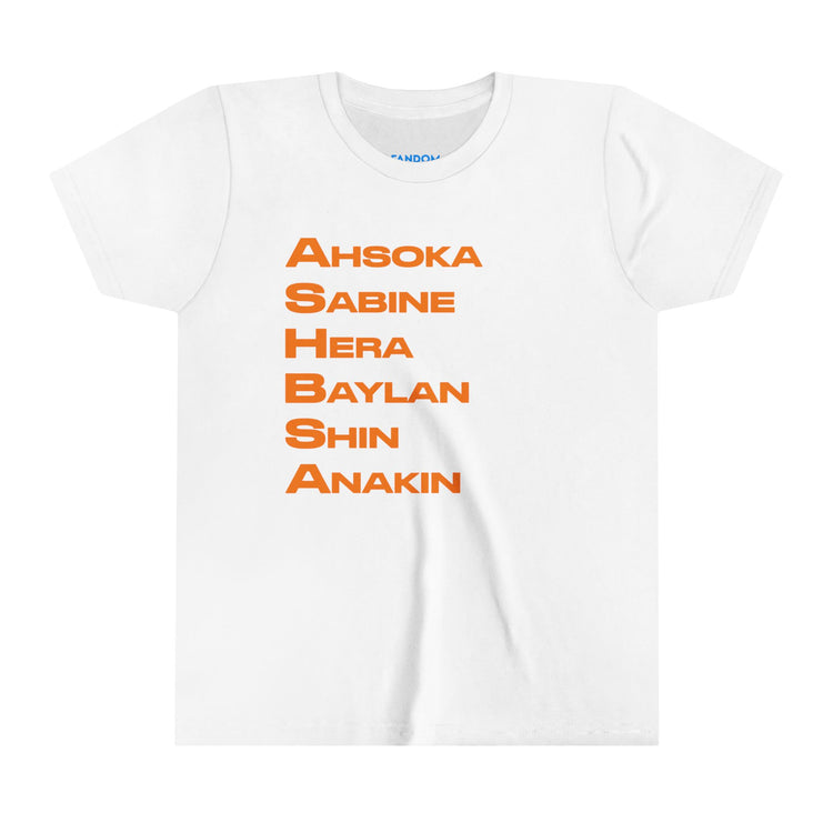 Ahsoka Names Youth Tee