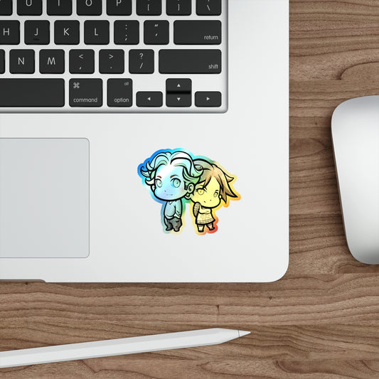 Alice and Jasper Cullen Holographic Sticker - Fandom-Made